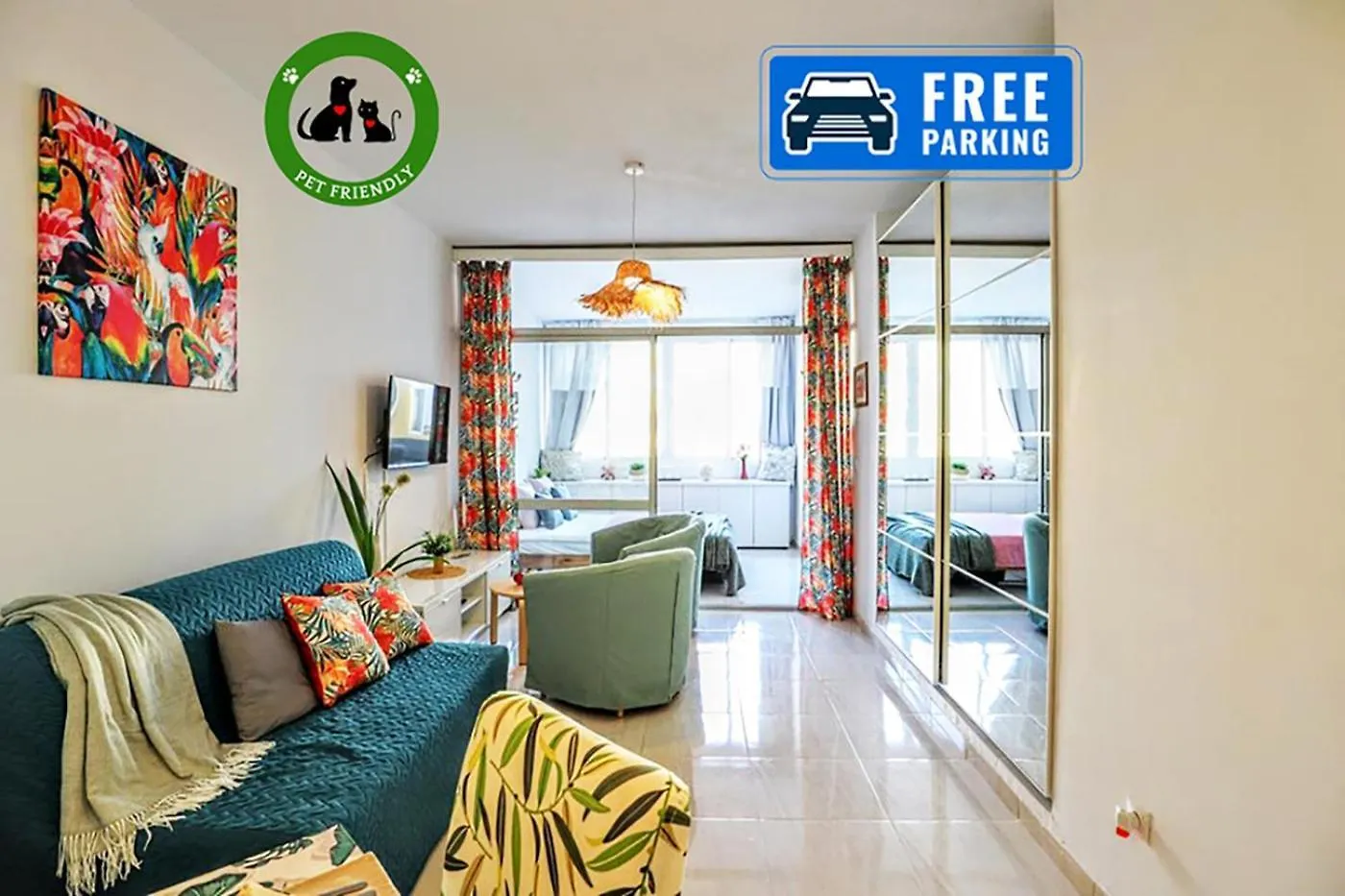 Tropical Holiday Apartment - Parking, Wifi, Ac Torremolinos